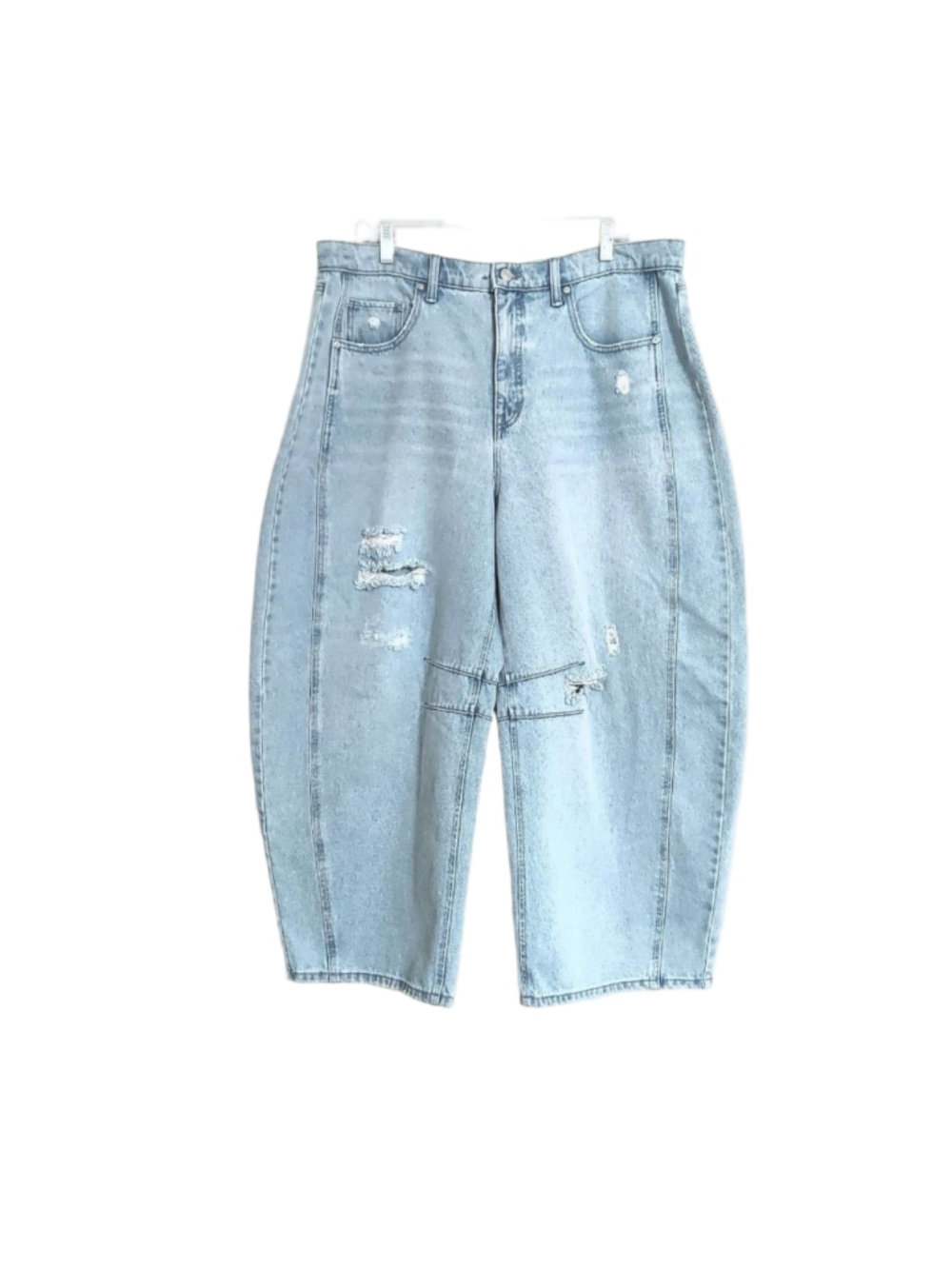 Scoop Women's High-Rise Ankle Barrel Jeans - Picture 3 of 8